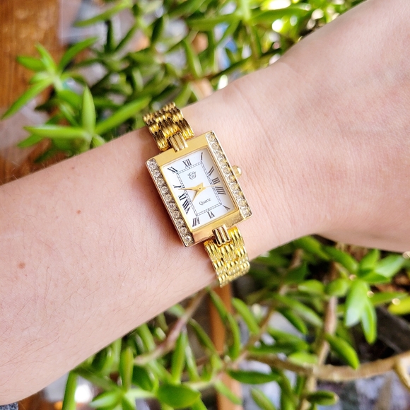 Classic EJ Rhinestone Roman Numerals Watch - Picture 2 of 8